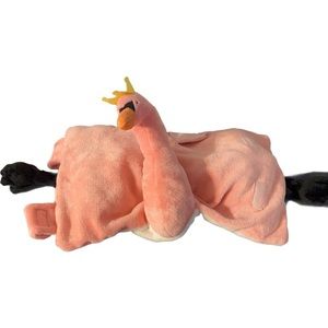 Pillow Pet Pink FLAMINGO Plush Piper Kids Travel Friend Soft 12x20” Cuddly
